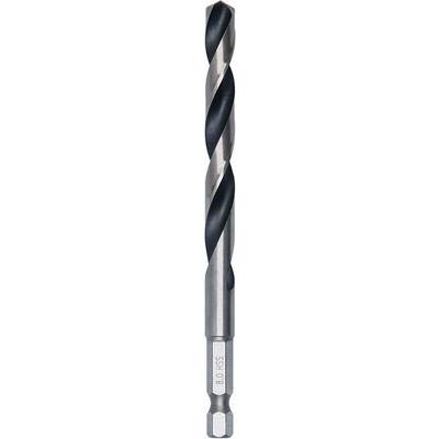 Metallbohrer mit spiraliger Schneide, geeignet für präzises Bohren in Metalloberflächen.