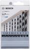 Bosch Accessories 2607002826 PointTeQ HSS Metall-Spiralbohrer-Set 9teilig 2 mm, 3 mm, 4 mm, 5 mm, 6 mm DIN 338 Sechskantschaft 1 St.