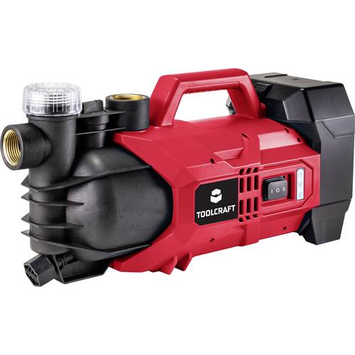 TOOLCRAFT GPG-L118 / TAWB-200 Akku-Gartenpumpe mit Filter 2800 l/h 22 m