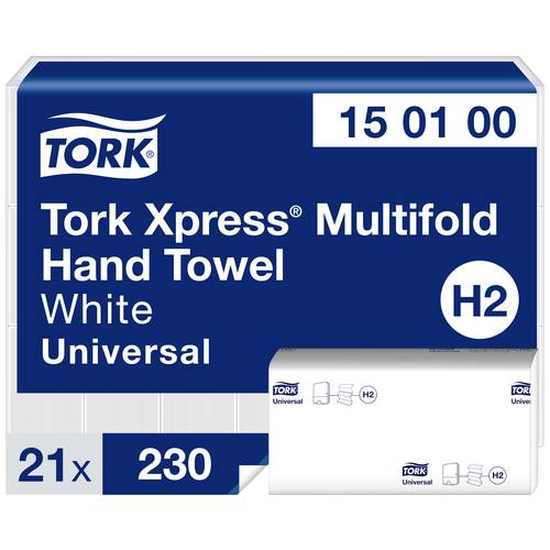 TORK 150100 Papierhandtücher Weiß 21 St.