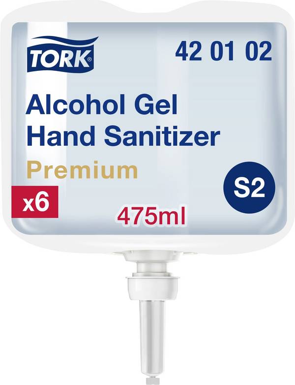 TORK  420102 Desinfektionsgel  475 ml 6 St.