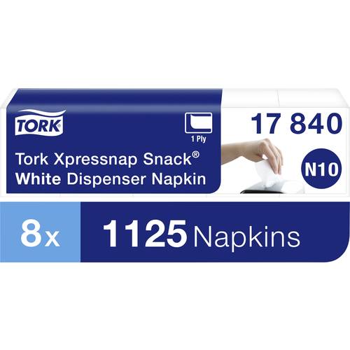 Thumbnail - TORK Xpressnap Snack® Papierserviette 17840 8 St.