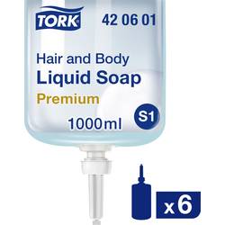 Image of TORK Hair and Body 420601 Flüssigseife 1 l 6 St.
