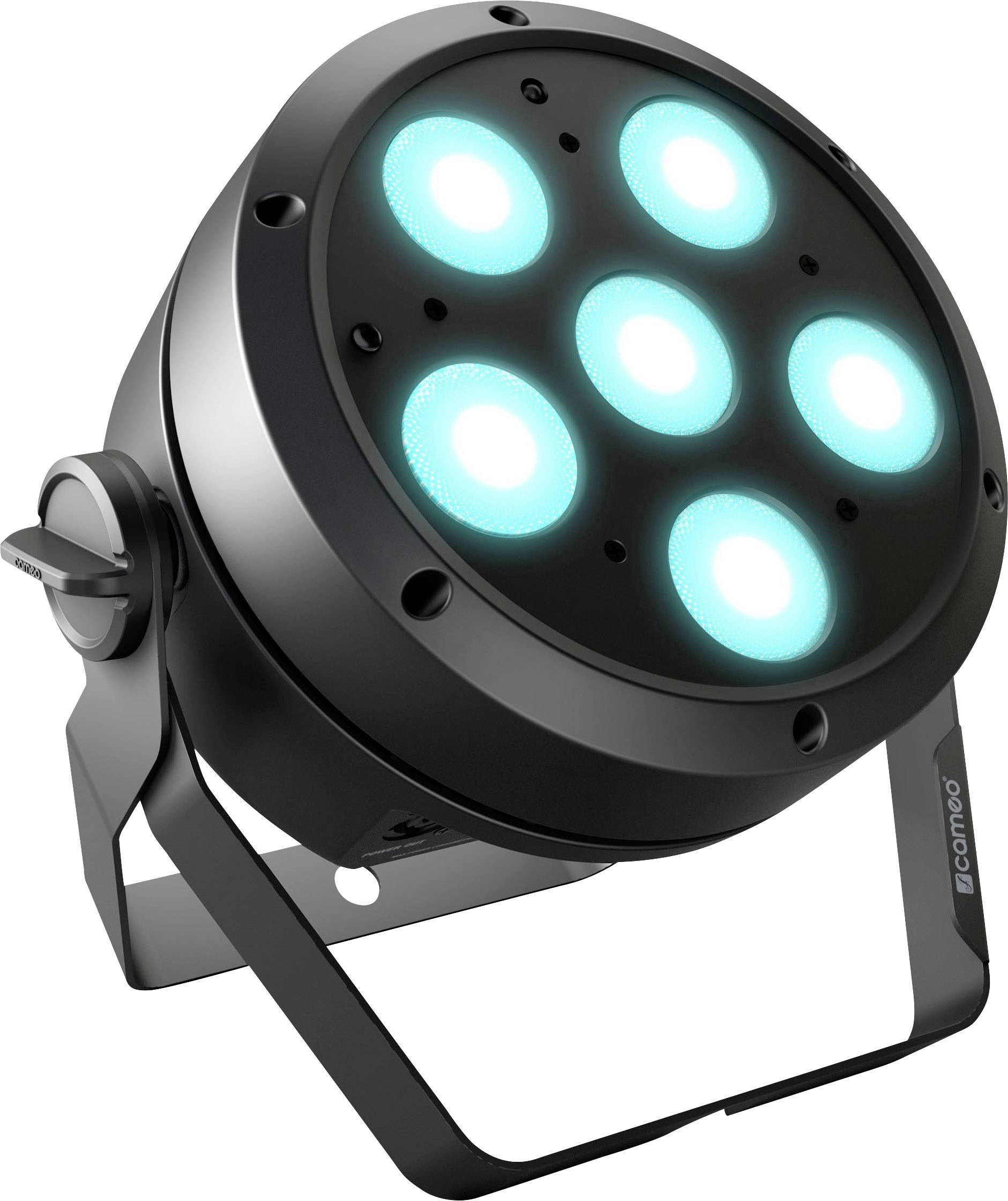 CAMEO ROOT PAR 6 LED-PAR-Scheinwerfer Anzahl LEDs: 6 12 W Schwarz