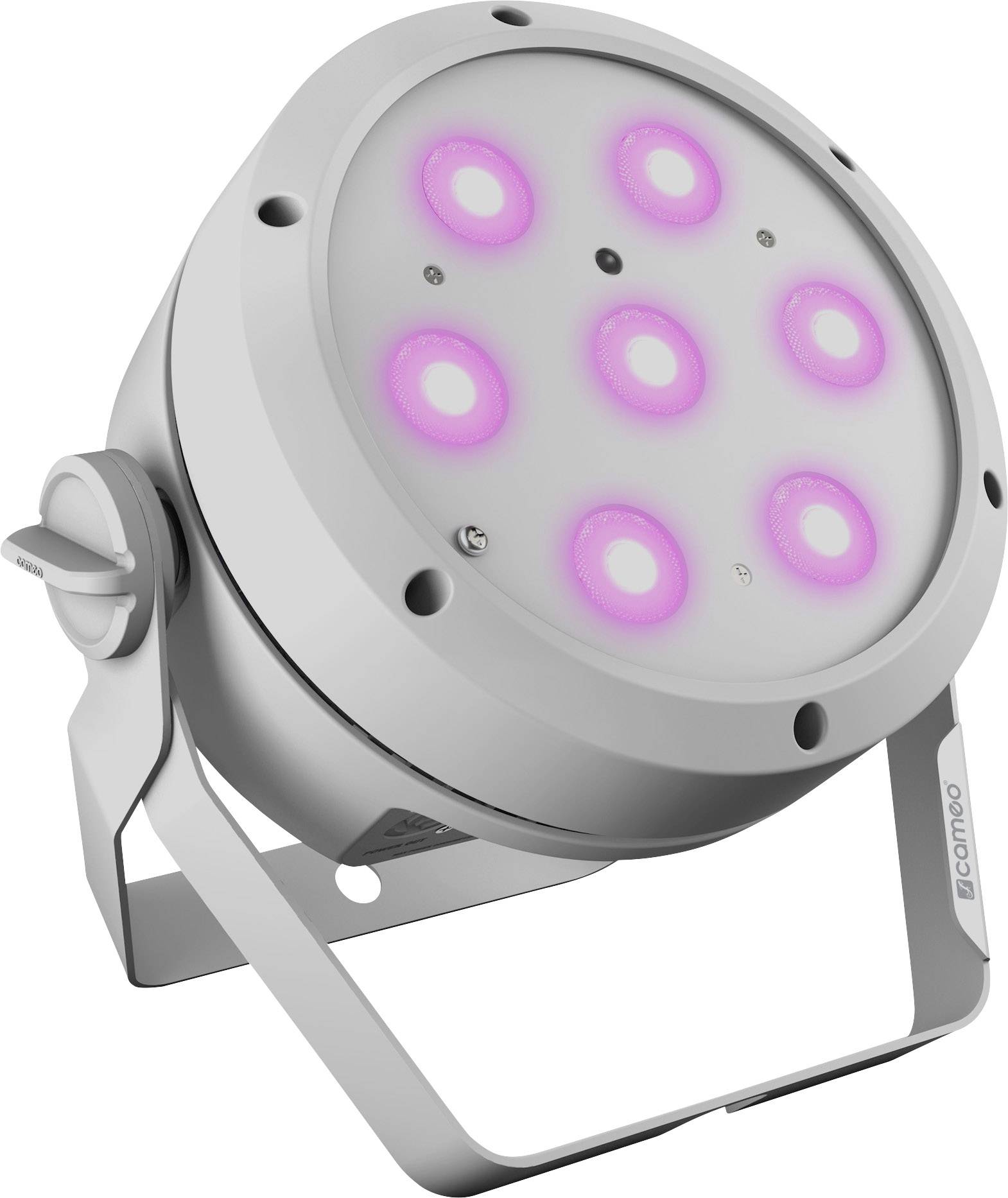 Cameo ROOT PAR 4 WH LED-PAR-Scheinwerfer Anzahl LEDs (Details): 7 4 W Weiß-0