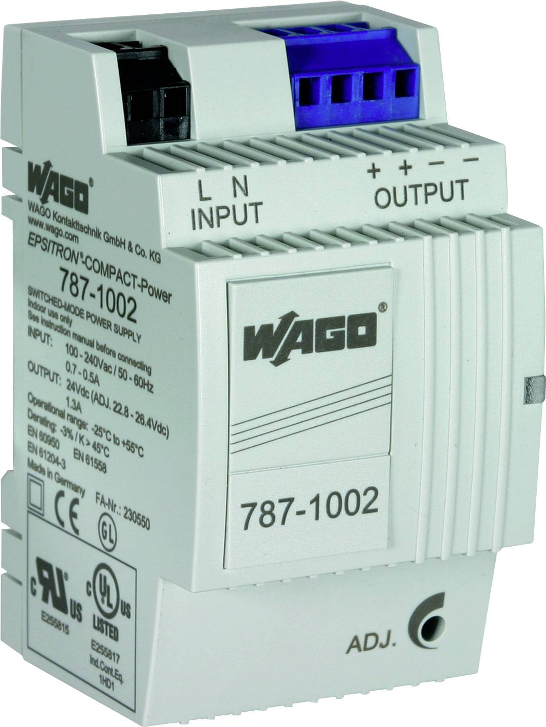 DEHN 910499 Hutschienen-Netzteil (DIN-Rail) 1.3 A Anzahl Ausgänge:2 x Inhalt 1 St.