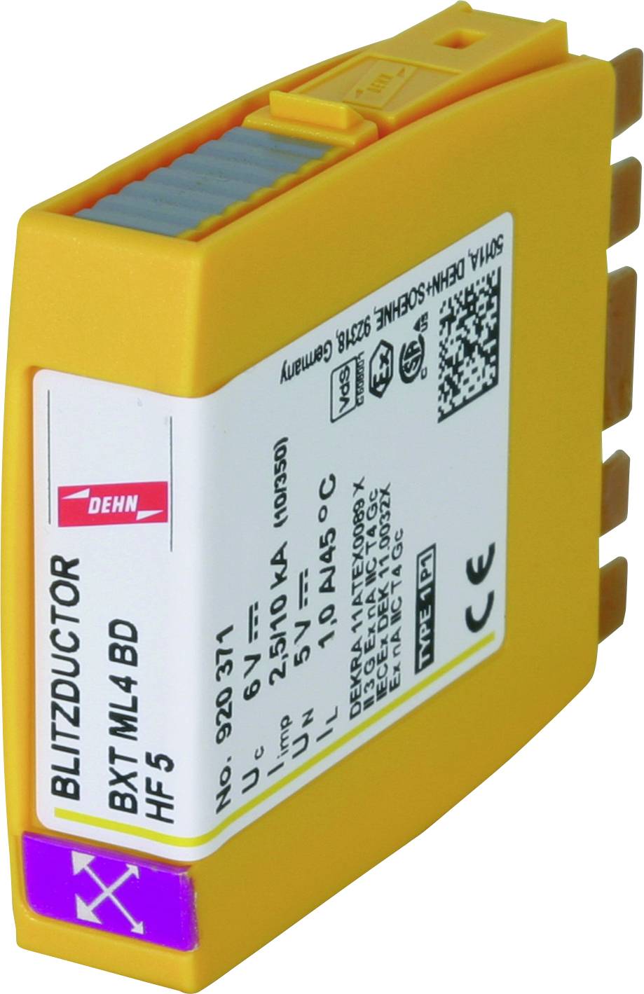 DEHN 920371 BXT ML4 BD HF 5 Kombiableiter 20 kA 1 St.