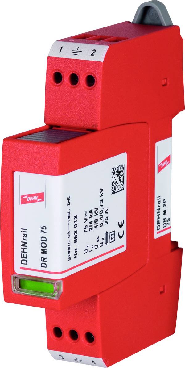DEHN DR M 2P 75 Überspannungsableiter   60 V 2 kA 1 St. Piece