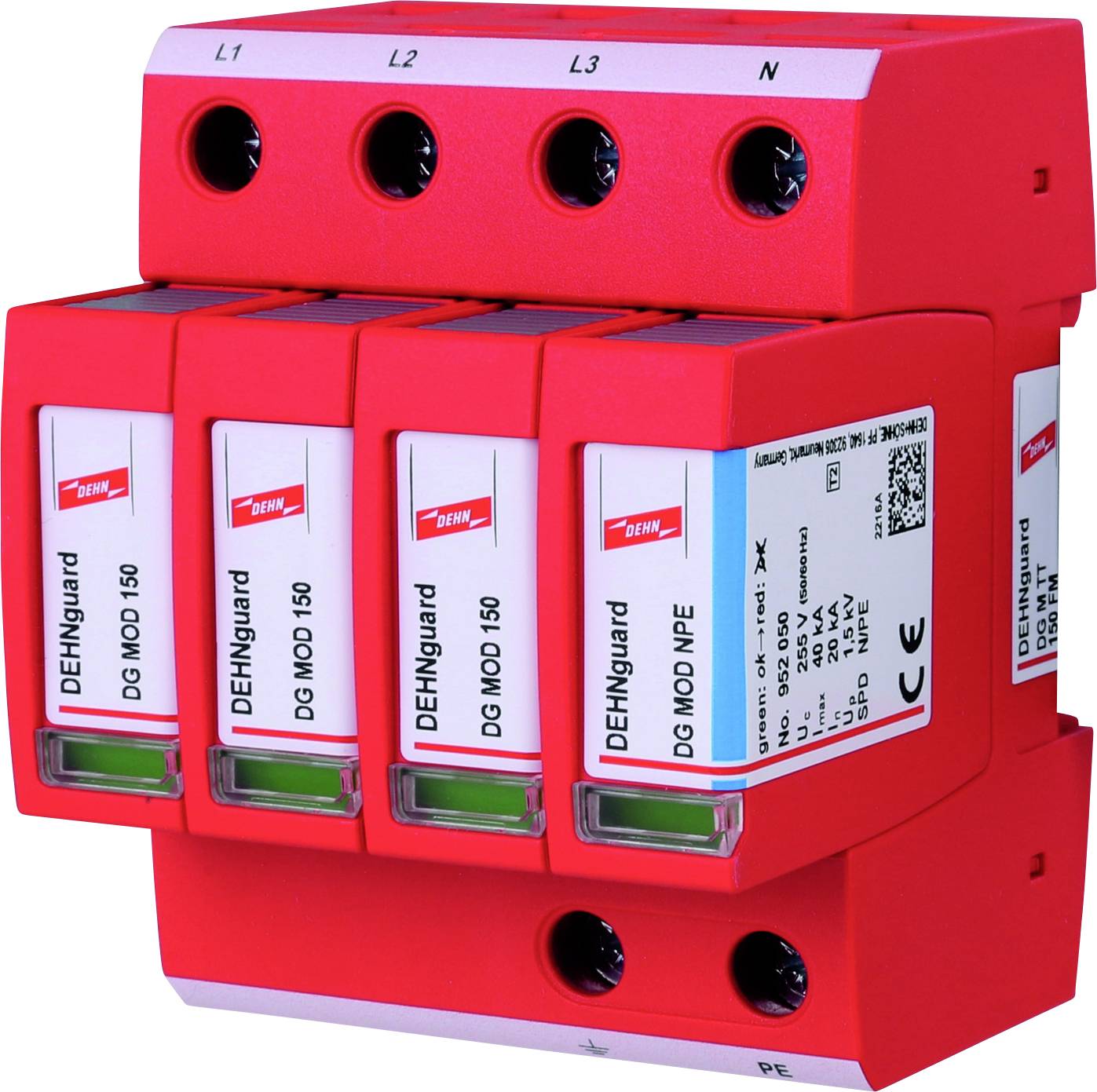 DEHN 952328 DG M TT 150 FM Überspannungsableiter 15 kA 1 St.