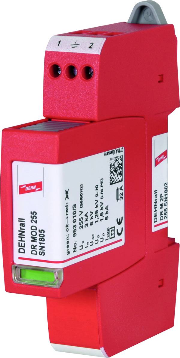 DEHN DR M 2P 255 SN1802 Überspannungsableiter    3 kA 1 St. Piece