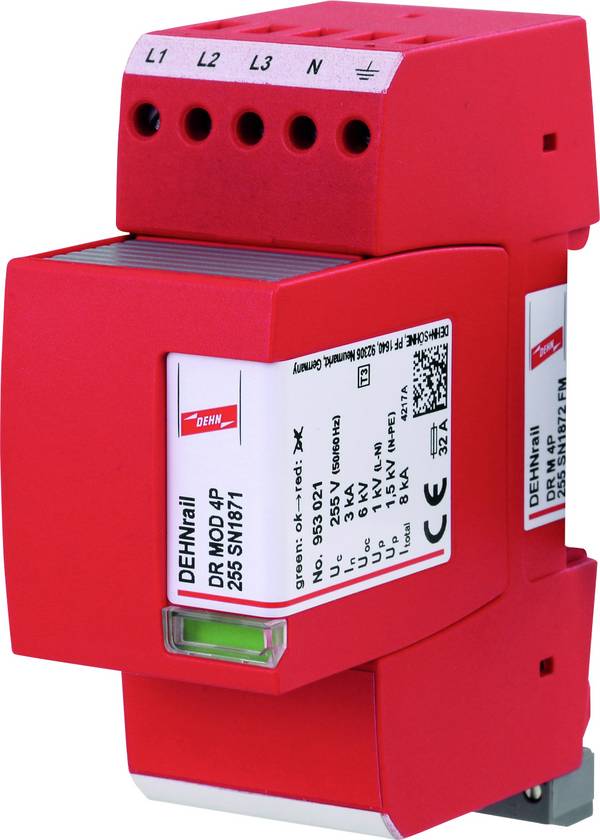 DEHN DR M 4P 255 SN1872 FM Überspannungsableiter    3 kA 1 St. Piece