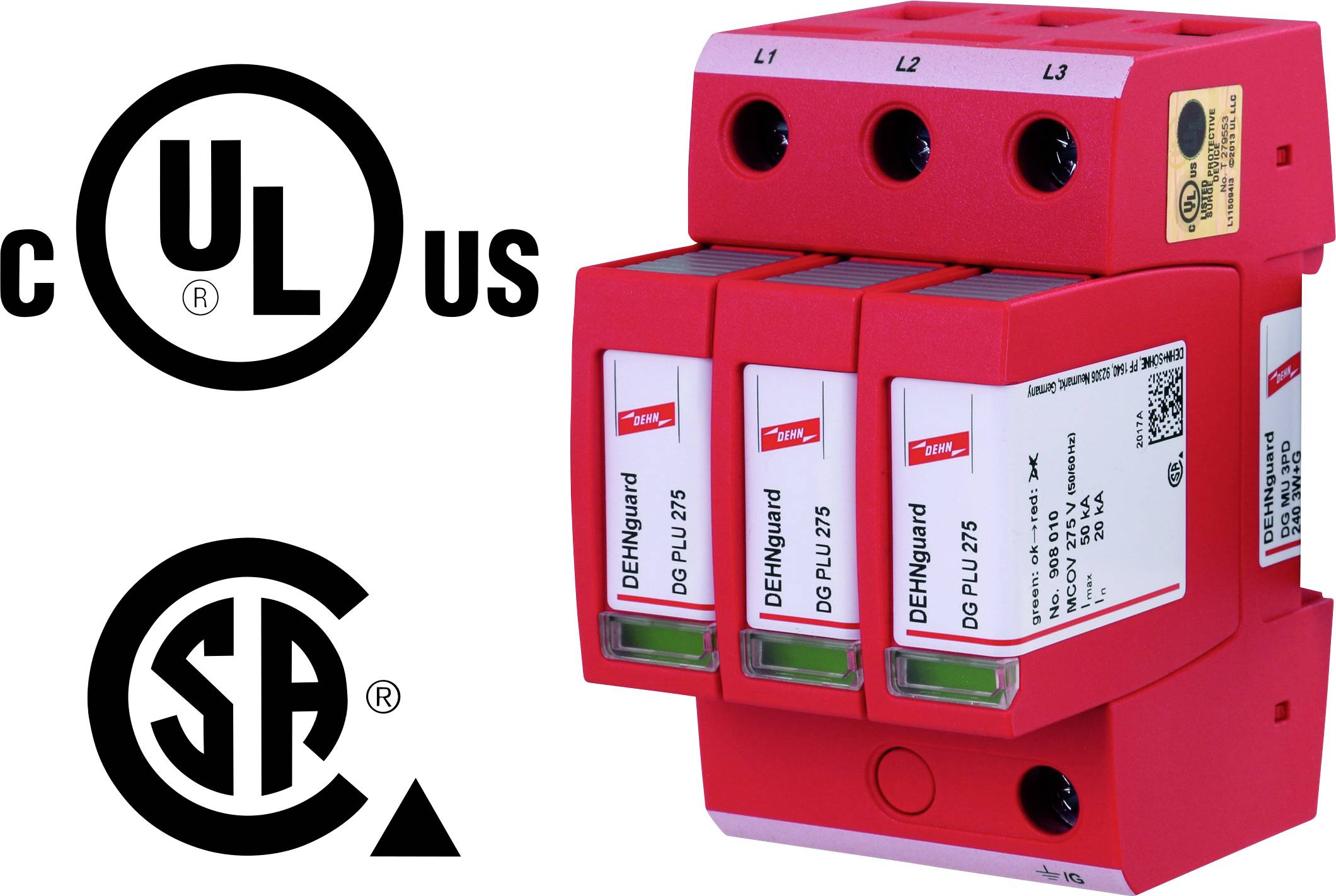DEHN 908351 DG MU 3PD 240 3W+G Überspannungsableiter 1 St.
