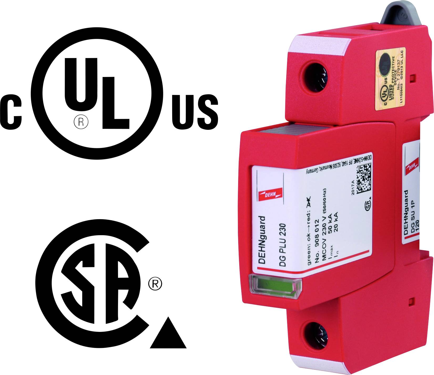 DEHN 908070 DG SU 1P 120 Überspannungsableiter 1 St.