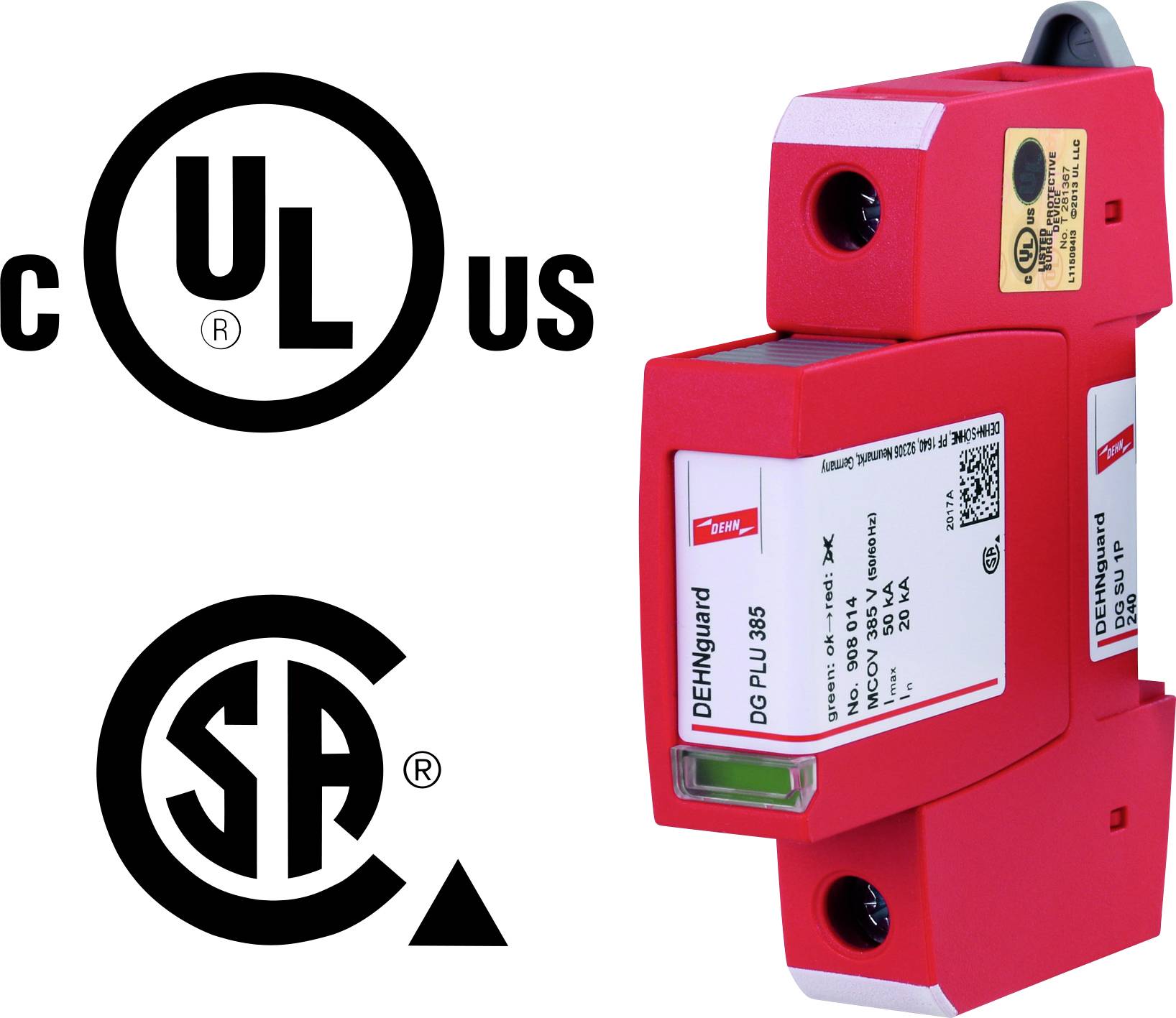 DEHN 908074 DG SU 1P 240 Überspannungsableiter 1 St.