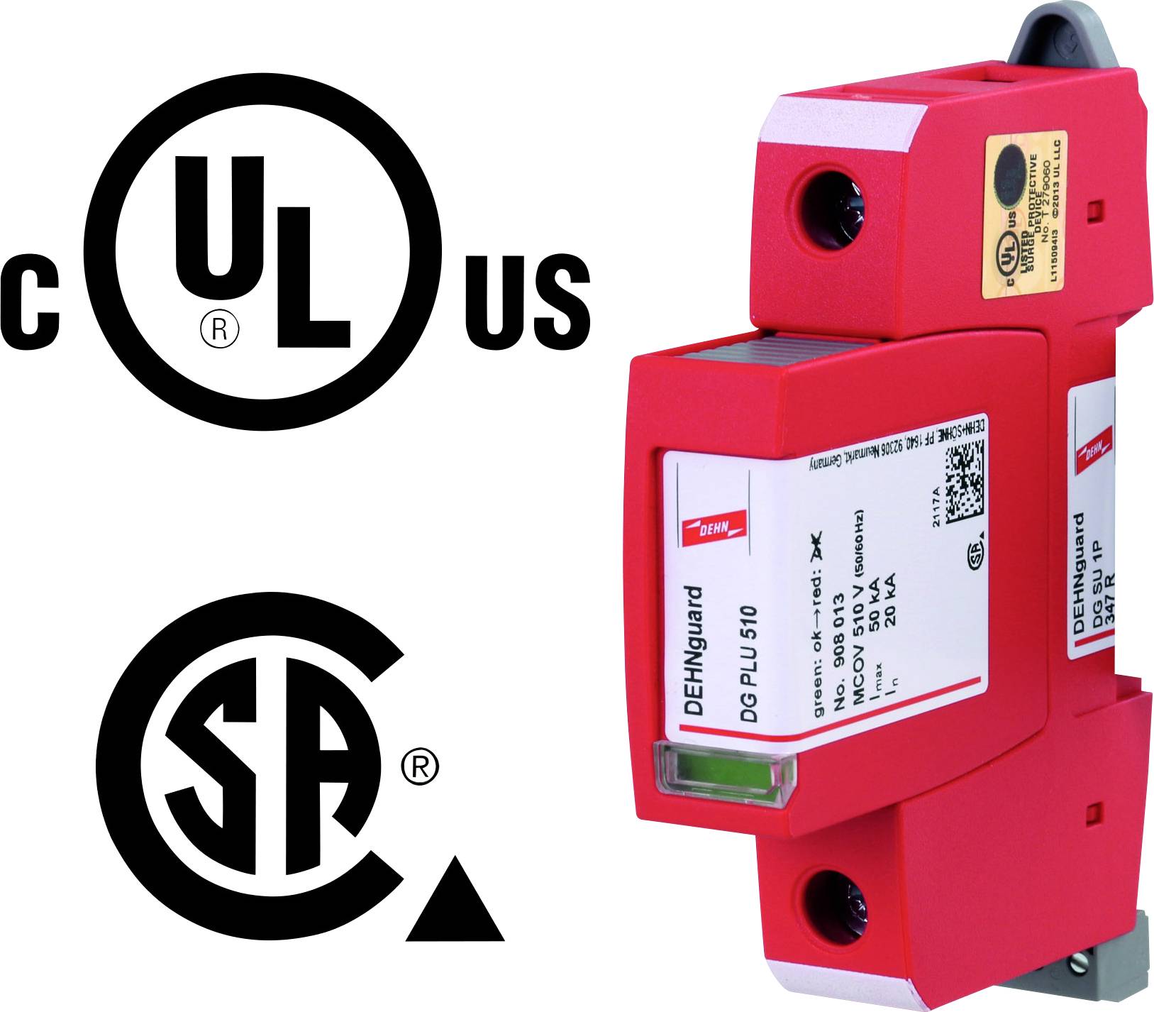 DEHN 908096 DG SU 1P 347 R Überspannungsableiter 1 St.