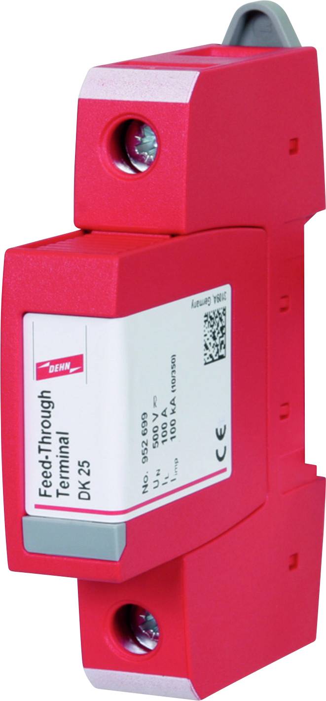 DEHN 952699 Durchgangsklemme Schraubklemme Belegung: ohne Aufdruck 1 St.