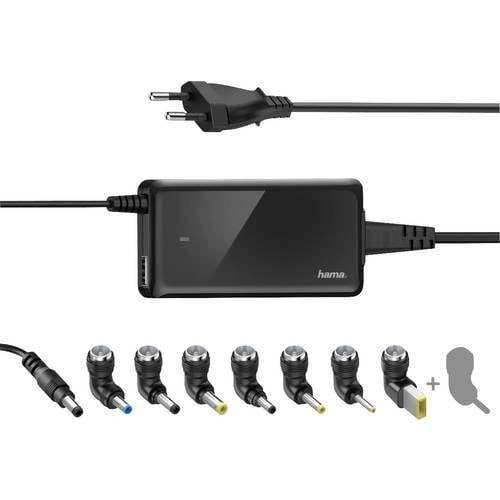 hama 00200000 Universal-Notebook-Netzteil Slim & Light, 19V/65W