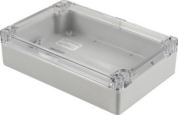 Hammond Electronics  1554HL2GYCL Universal-Gehäuse 180 x 120 x 45  Polycarbonat  Grau 1 St.