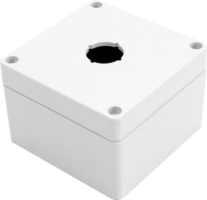 Hammond Electronics 1554MPB1 Universal-Gehäuse 90 x 90 x 60 Polycarbonat Grau 1 St.