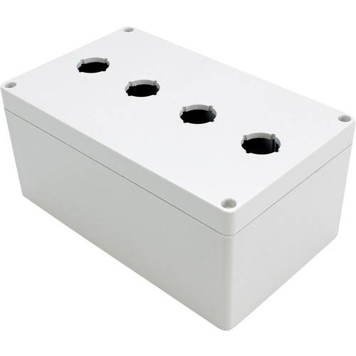 Hammond Electronics 1554MPB4 Universal-Gehäuse 200 x 120 x 90 Polycarbonat Grau 1 St.