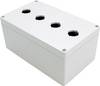 Hammond Electronics 1554MPB4 Universal-Gehäuse 200 x 120 x 90 Polycarbonat Grau 1 St.