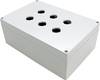 Hammond Electronics 1554MPB6 Universal-Gehäuse 240 x 160 x 90 Polycarbonat Grau 1 St.