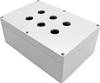 Hammond Electronics 1554MPB6A Universal-Gehäuse 240 x 160 x 90 Polycarbonat Grau 1 St.