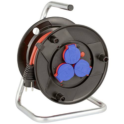 Brennenstuhl 1098530001 Kabeltrommel 20.00 m Rot (matt) Schutzkontakt-Stecker