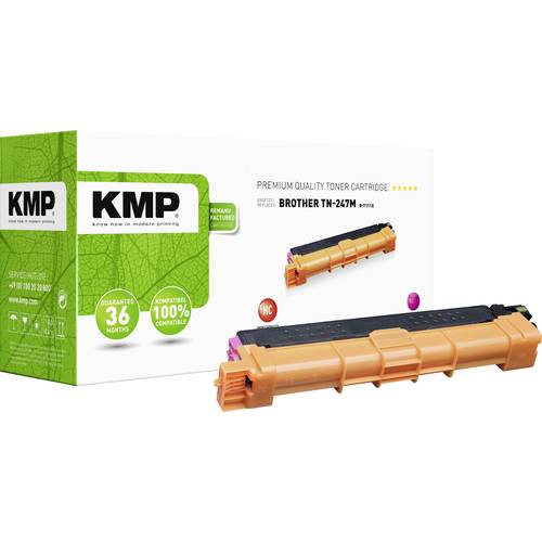 KMP Tonerkassette ersetzt Brother TN-247M, TN247M Kompatibel Magenta 2300 Seiten B-T111X