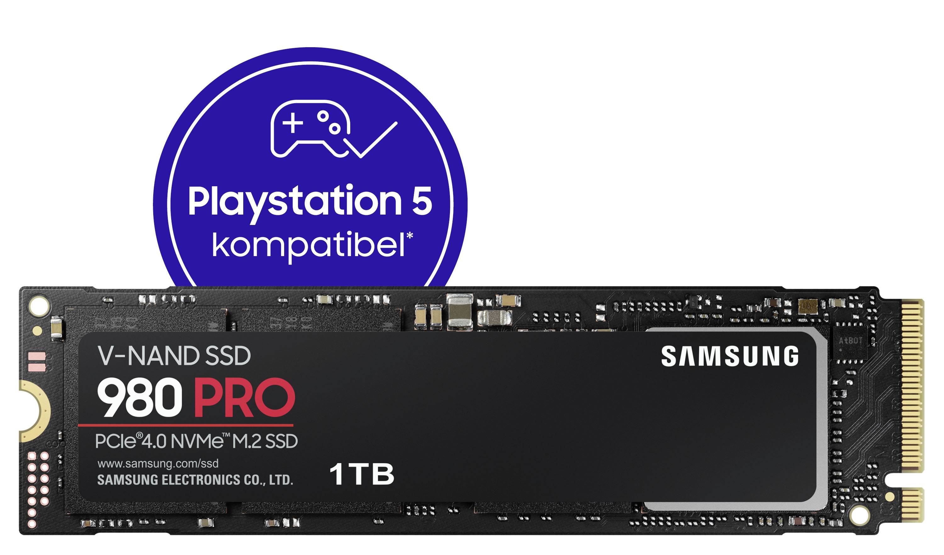 Samsung 980 PRO MZ-V8P1T0BW - SSD - verschlüsselt - 1 TB - intern - M.2 2280 - PCIe 4.0 x4 (NVMe)-6