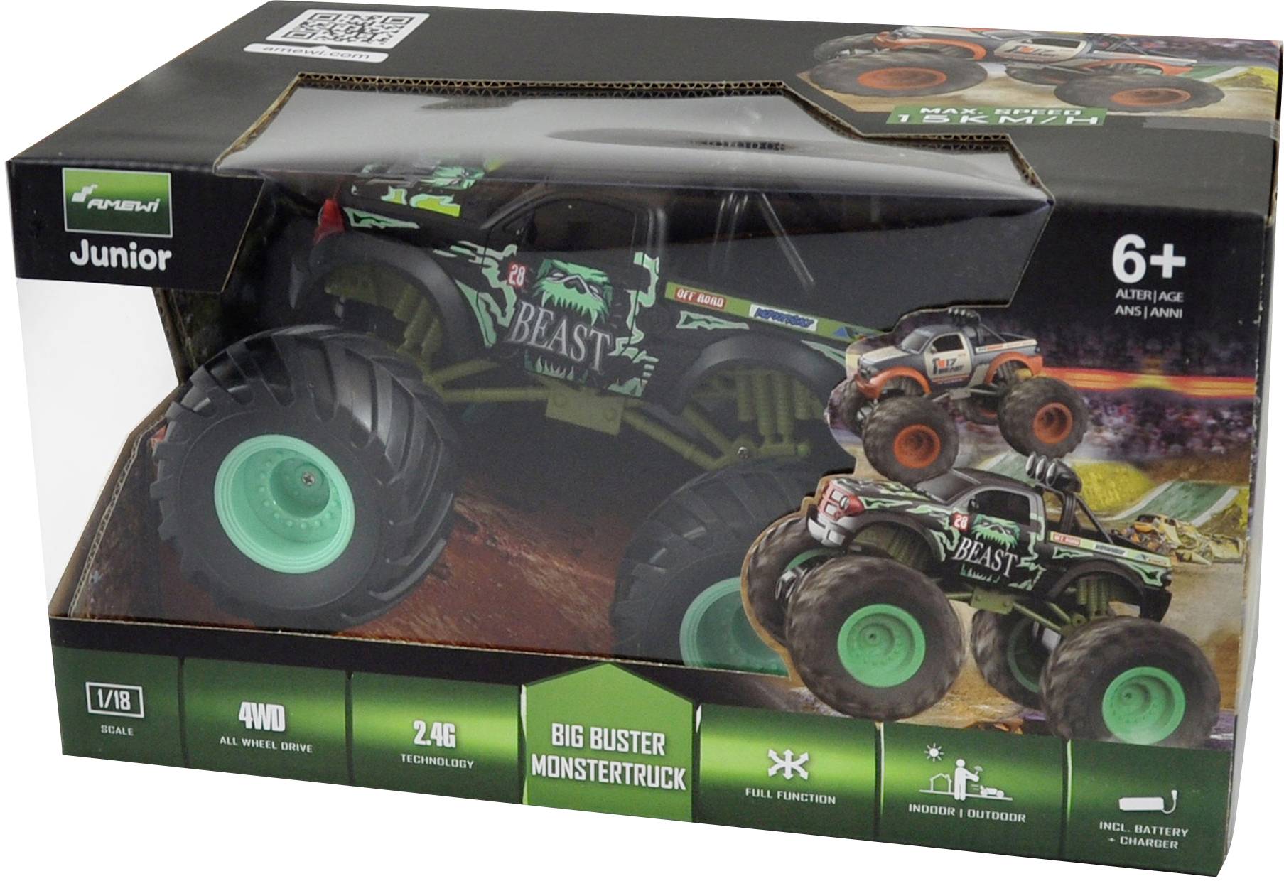 Amewi 22484, Buggy, 1:18, 500 mAh, 530 g-4