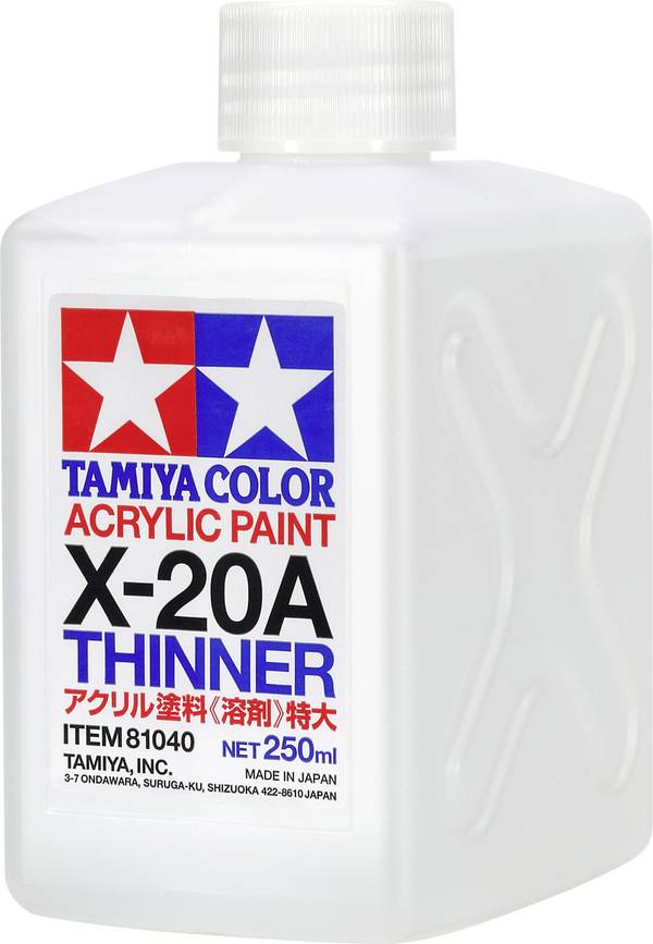 Tamiya 300081040 Modellbau-Verdünner   Inhalt 250 ml