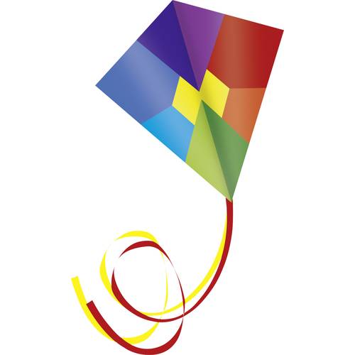 Günther Flugspiele Einleiner Drachen ZIRKON Spannweite (Details) 1240 mm Windstärken-Eignung 3 bft