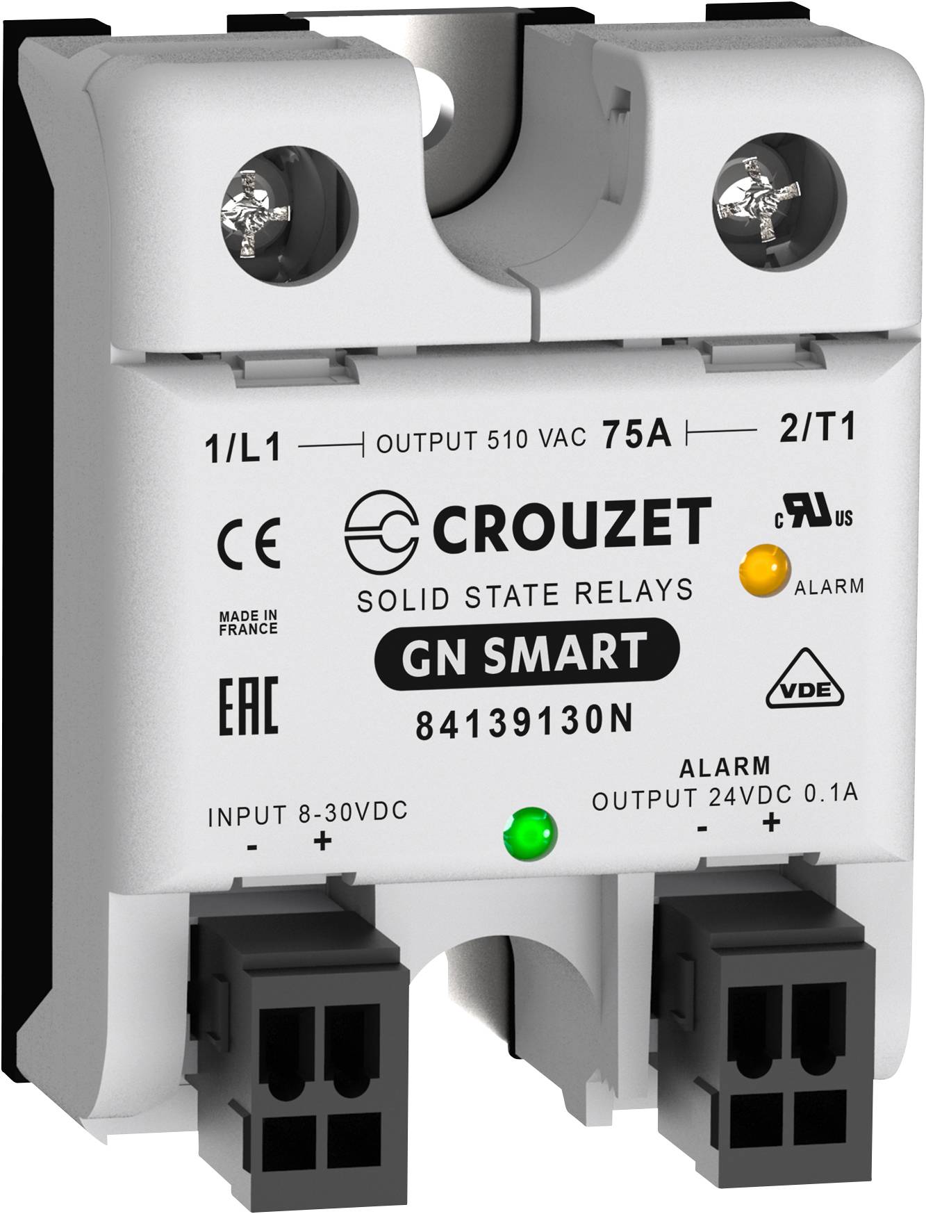 INNOVISTA Crouzet Halbleiterrelais GNS75DDZH Last-Strom (max.): 75 A Schaltspannung (max.): 510 V/AC