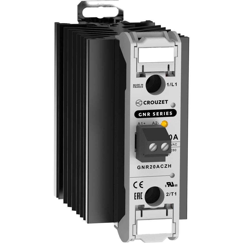 Crouzet GNR45DCZP Halfgeleiderrelais Laadstroom (max.): 45 A Schakelspanning (max.): 500 V-AC Schake