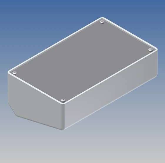 TEKO 115.5 Universal-Gehäuse 161 x 95 x 60 ABS Lichtgrau 1 St.