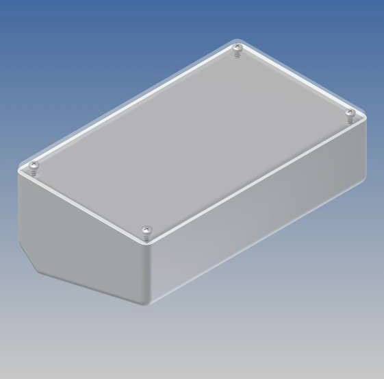 TEKO 115TP.5 Consolebehuizing (l x b x h) 161 x 95 x 64 mm ABS, PC Lichtgrijs 1 stuk(s) afbeelding