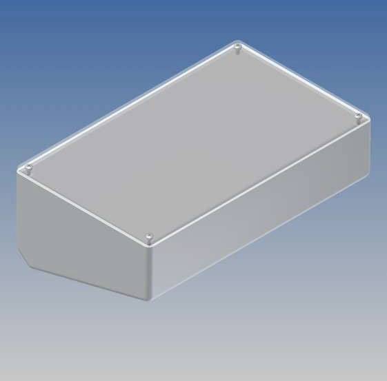 TEKO 215TP.5 Consolebehuizing (l x b x h) 216 x 130 x 80.5 mm ABS, PC Lichtgrijs 1 stuk(s) afbeelding