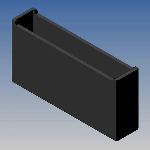 TEKO S9.9 Universal-Gehäuse 41 x 8.5 x 21 PA6 Schwarz 1 St.