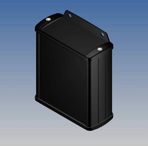 Teko TEKAM 21-E.9 Enclosure Aluminium/Zinc Black IP-65 Wall Mountable
