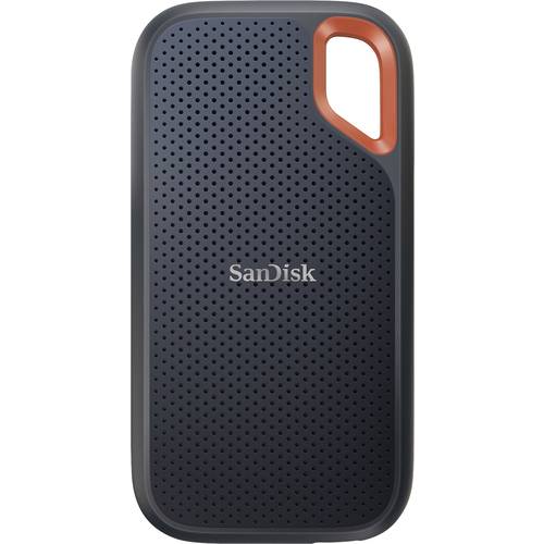 SanDisk Extreme® Portable 1 TB Externe SSD-Festplatte 6.35 cm (2.5 Zoll) USB-A (USB 3.2 Gen 2) Schwarz, Orange SDSSDE61-...