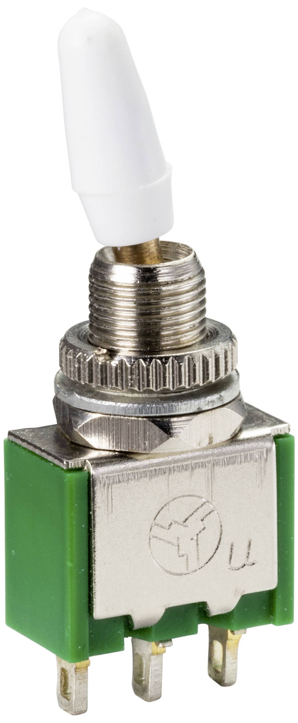 TRU COMPONENTS TC-9218544 Tuimelschakelaar 250 V/AC 2 A 1x aan/aan Continu 1 stuk(s) afbeelding