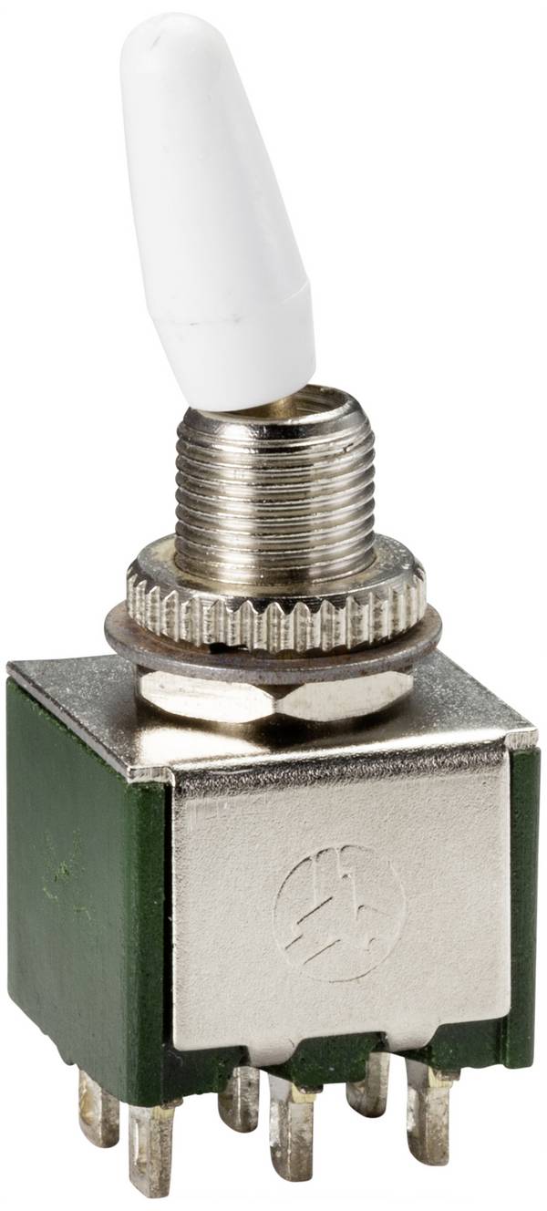 TRU COMPONENTS TC-9218548  Kippschalter 250 V/AC 2 A 2 x Ein/Ein  rastend 1 St.