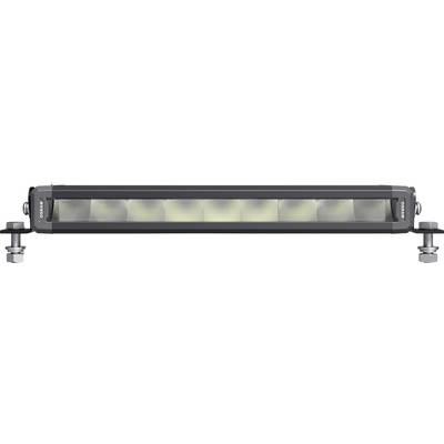 LED-Lichtleiste in rechteckigem Gehäuse mit acht sichtbaren Leuchtzellen und seitlichen Montagehalterungen für die Befestigung.