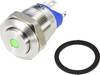 TRU COMPONENTS TC-9219000 Drucktaster 48 V/AC 2 A 1 x Aus/(Ein) tastend Grün IP67 1 St.