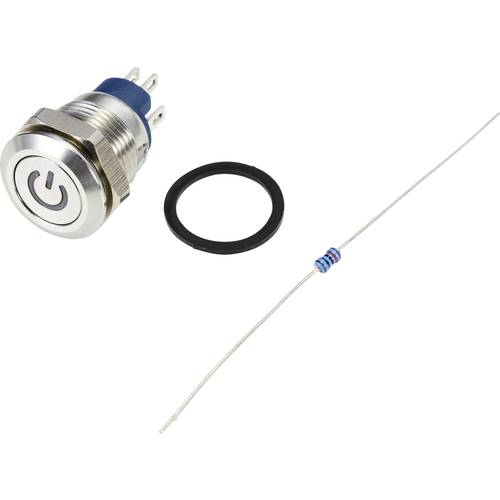 TRU COMPONENTS TC-9219008 Drucktaster 48 V/AC 2 A 1 x Aus/(Ein) tastend RGB IP67 1 St.