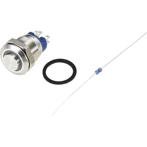 TRU COMPONENTS TC-9219012 Drucktaster 48 V/AC 2 A 1 x Aus/(Ein) tastend RGB IP67 1 St.