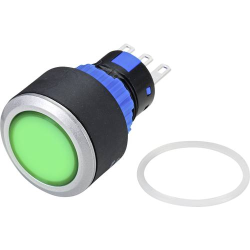 TRU COMPONENTS TC-9219068 Drucktaster 250 V/AC 3 A 1 x Aus/(Ein) tastend (Ø) 25 mm IP65 1 St.