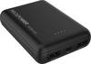 Realpower PB-10000mini HD - Powerbank - 10000 mAh - 2.1 A - 2 Ausgabeanschlussstellen (USB)