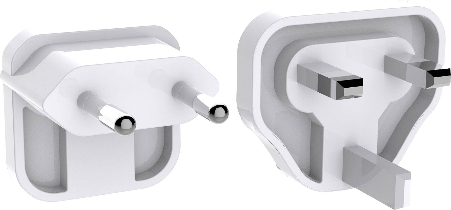 RealPower DeskCharge-65 USB Ladegerät 65 W USB USB PD Weiß Steckdose Schnellladegerät, mit USA-Adapter, USB Power Delive-2